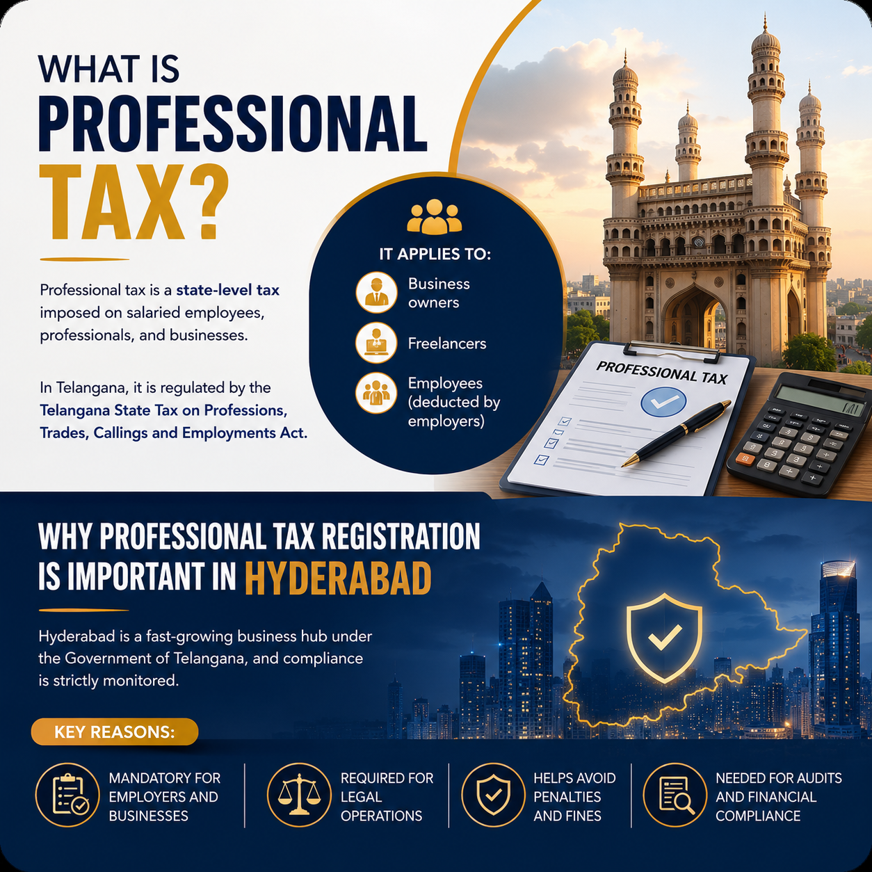 Why Professional Tax Registration is Important in Hyderabad
